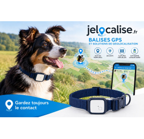 Balise GPS - Puce GPS pour chiens et chat jelocalise Pet Tracker